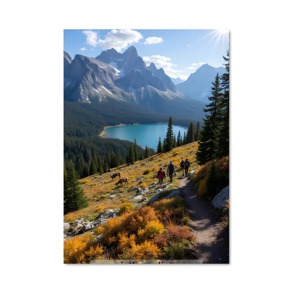 Poster Aventure en Altitude