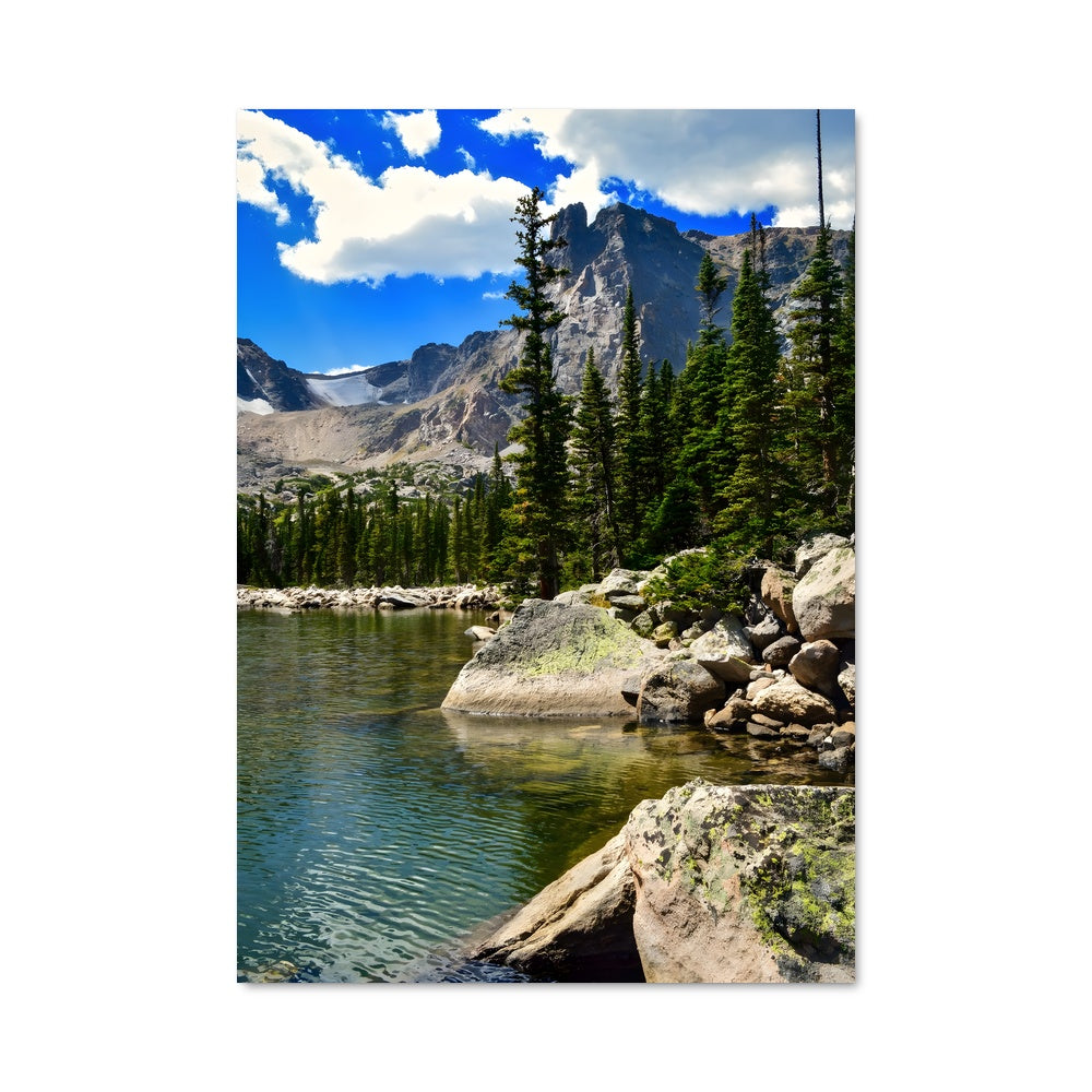 Poster Reflet des Montagnes