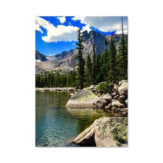 Poster Reflet des Montagnes