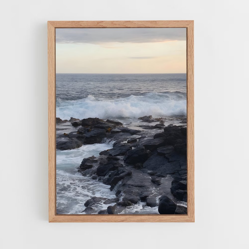 ap-rocky beach-1 cadre Bois clair