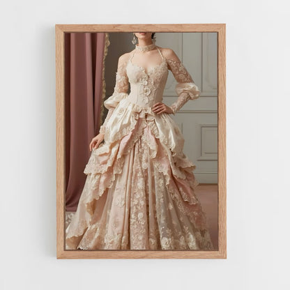 ap-rococo-11 cadre Bois clair