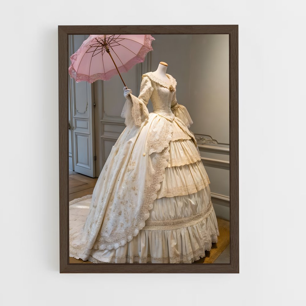 ap-rococo-6 cadre Bois foncé