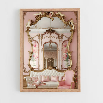 ap-rococo-8 cadre Bois clair