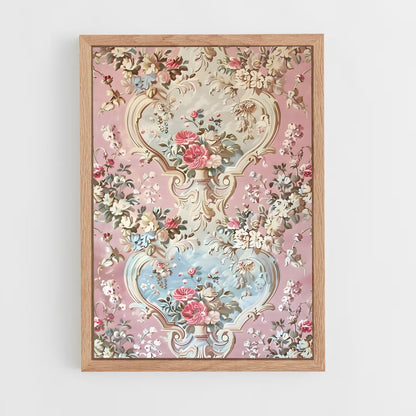 ap-rococo patterns-1 cadre Bois clair