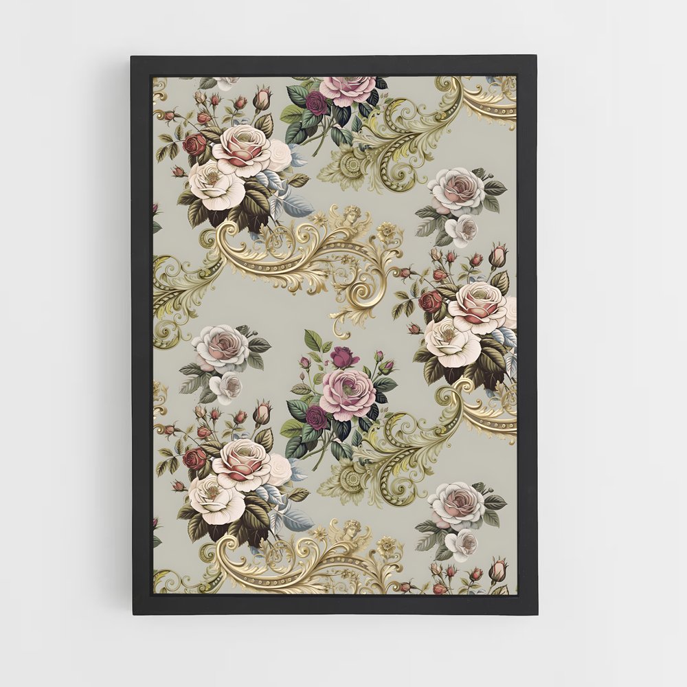 ap-rococo patterns-3 cadre Noir