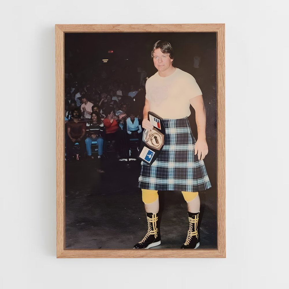 ap-roddy piper-2 cadre Bois clair