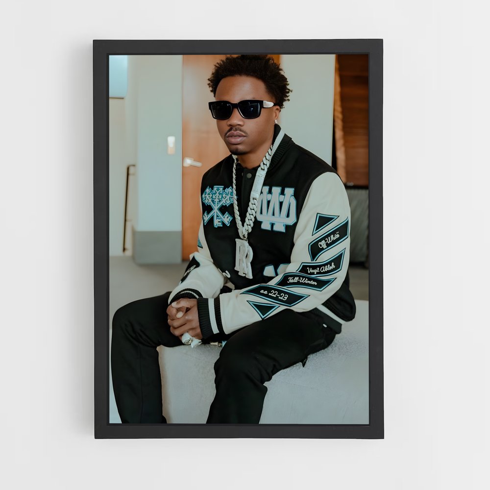 ap-roddy ricch-3 cadre Noir