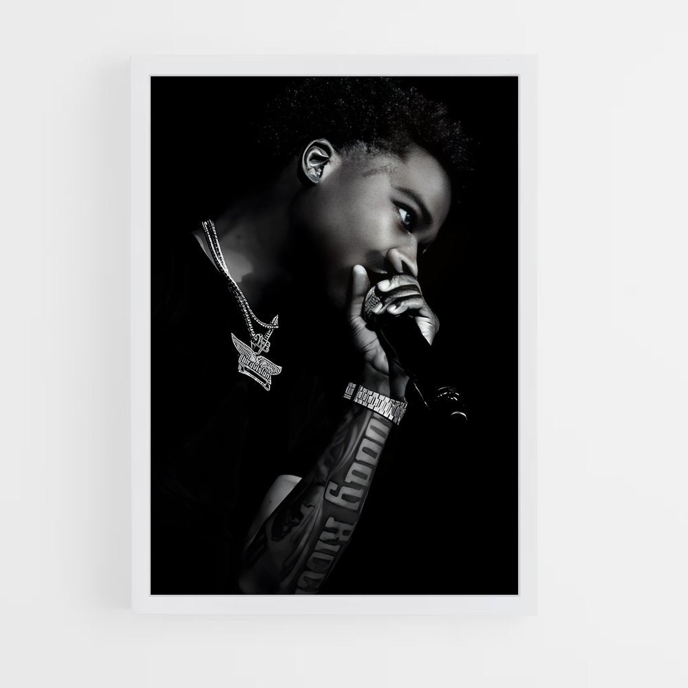 ap-roddy ricch-5 cadre Blanc