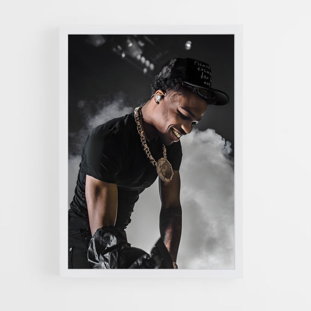 ap-roddy ricch-8 cadre Blanc