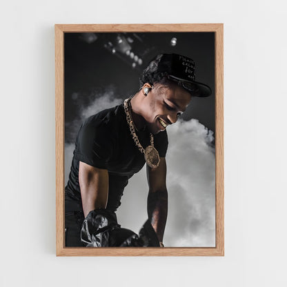 ap-roddy ricch-8 cadre Bois clair