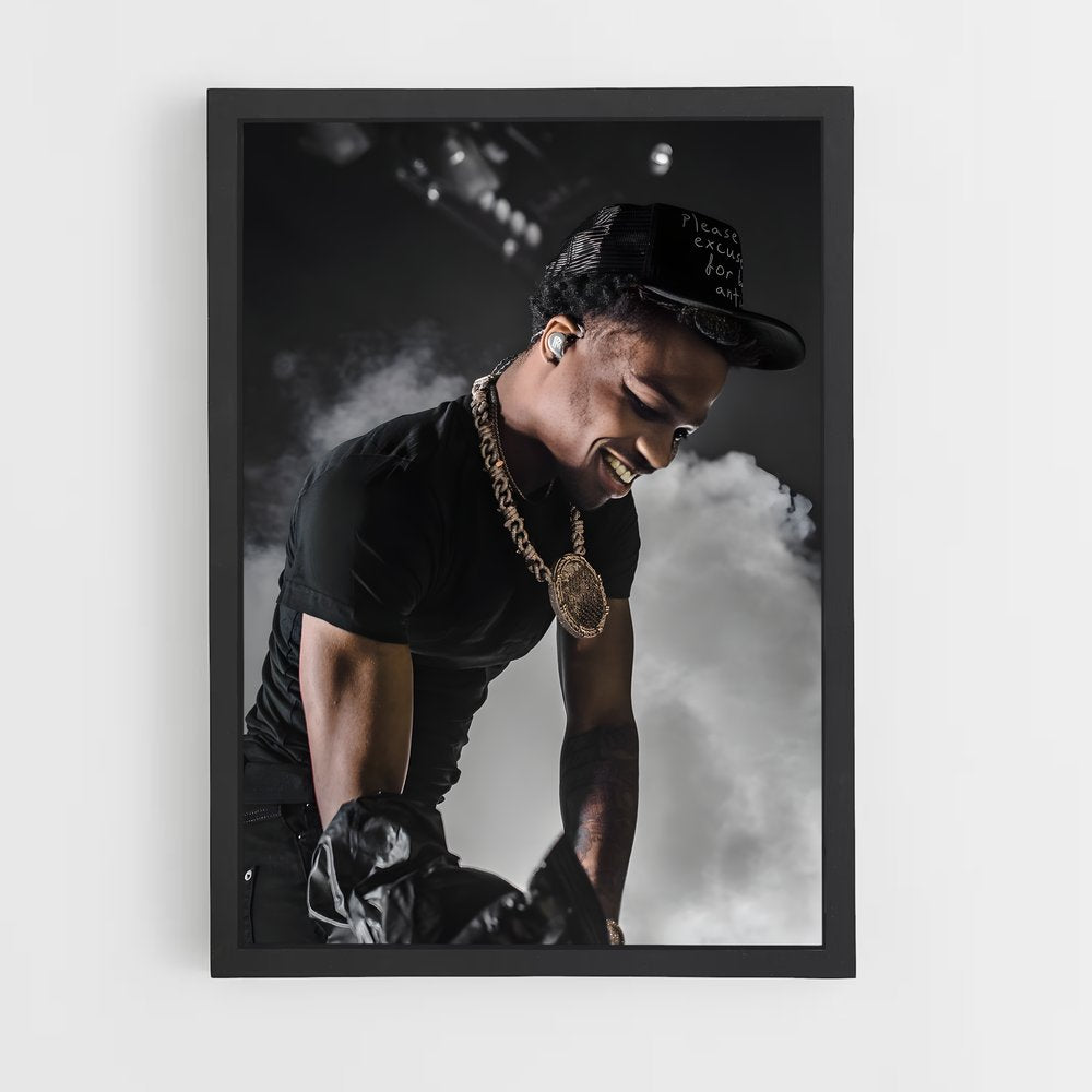 ap-roddy ricch-8 cadre Noir