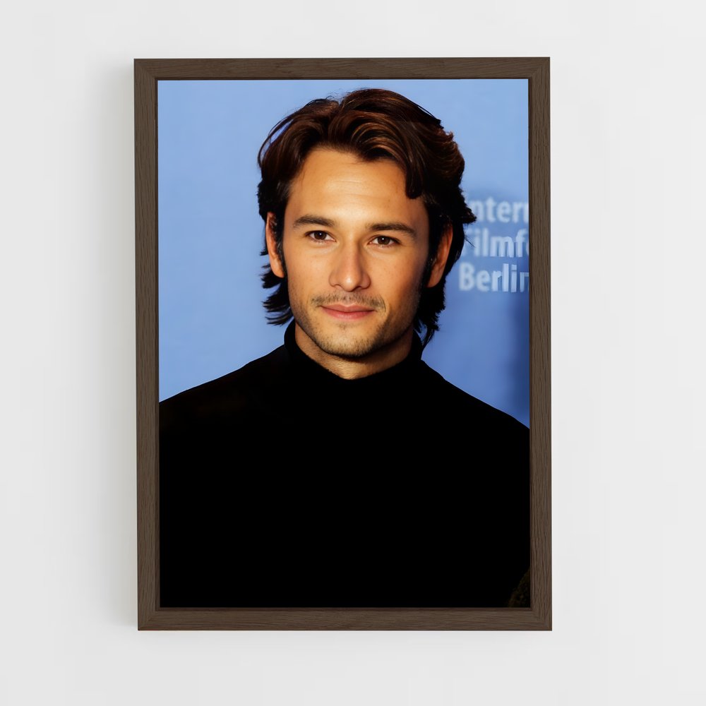 ap-rodrigo santoro-1 cadre Bois foncé