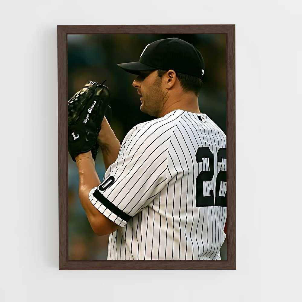ap-roger clemens-1 cadre Bois foncé