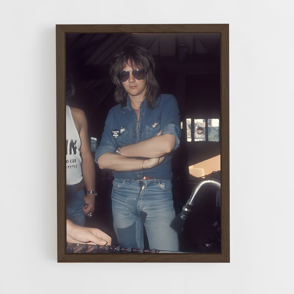 ap-roger taylor-6 cadre Bois foncé