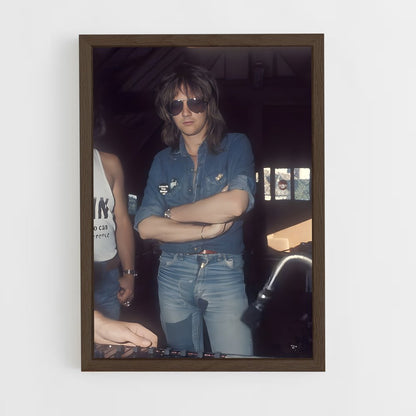 ap-roger taylor-6 cadre Bois foncé