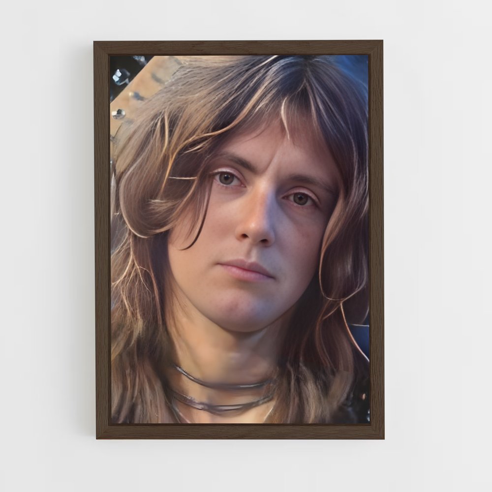 ap-roger taylor-7 cadre Bois foncé