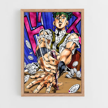 ap-rohan kishibe-2 cadre Bois clair
