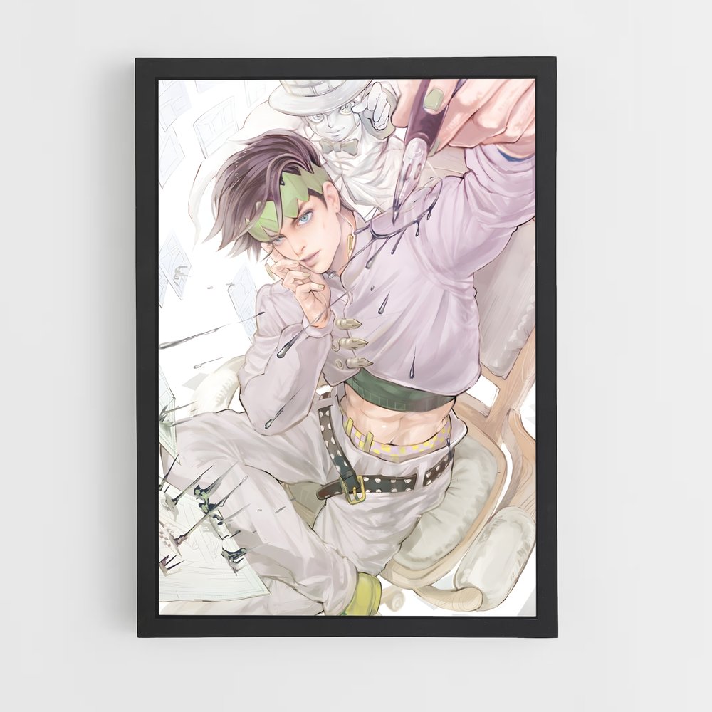 ap-rohan kishibe-3 cadre Noir