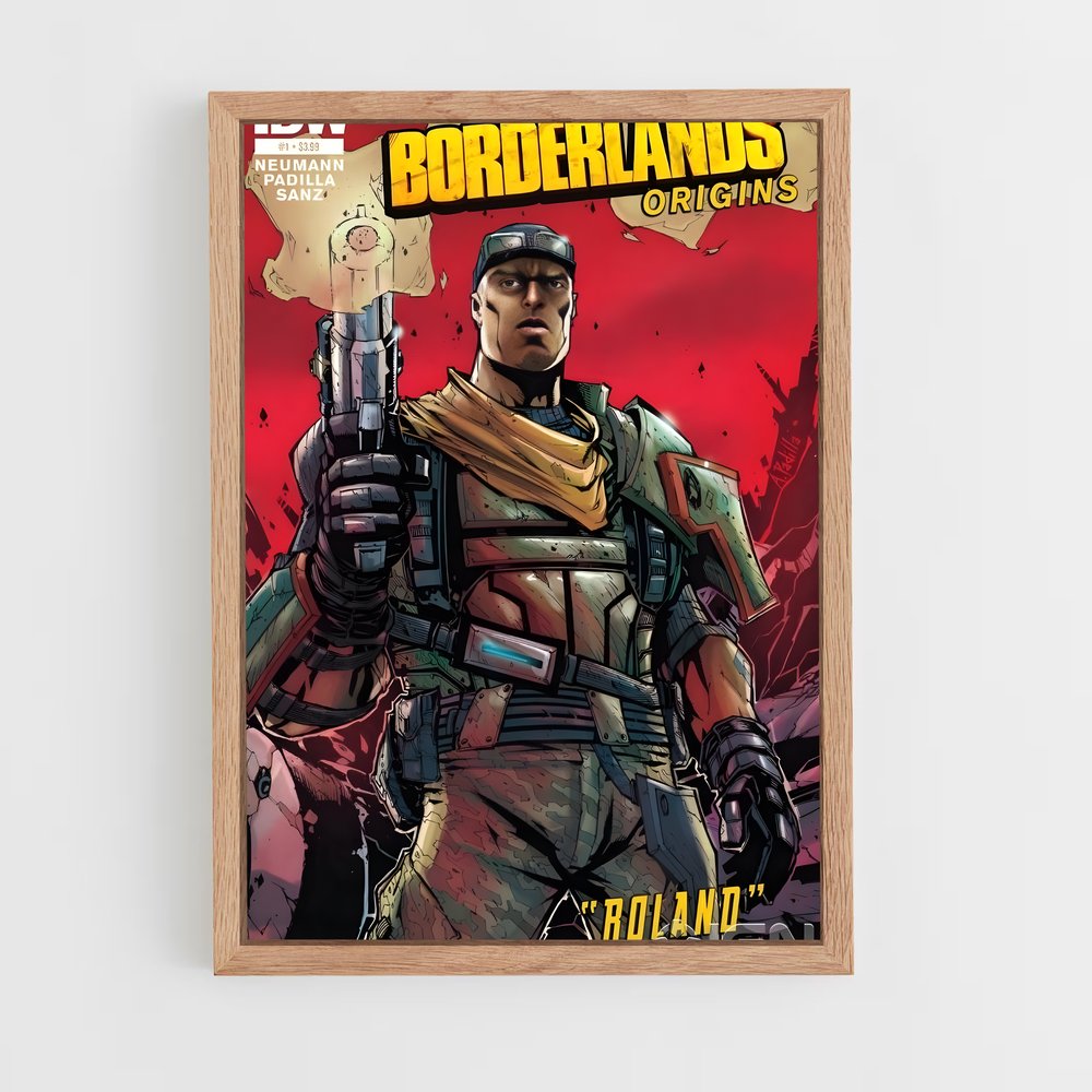 ap-roland borderlands-1 cadre Bois clair