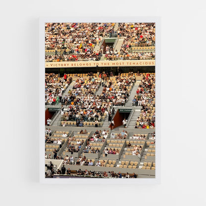 ap-roland garros tennis-3 cadre Blanc