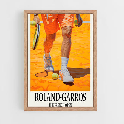 ap-roland garros tennis-6 cadre Bois clair
