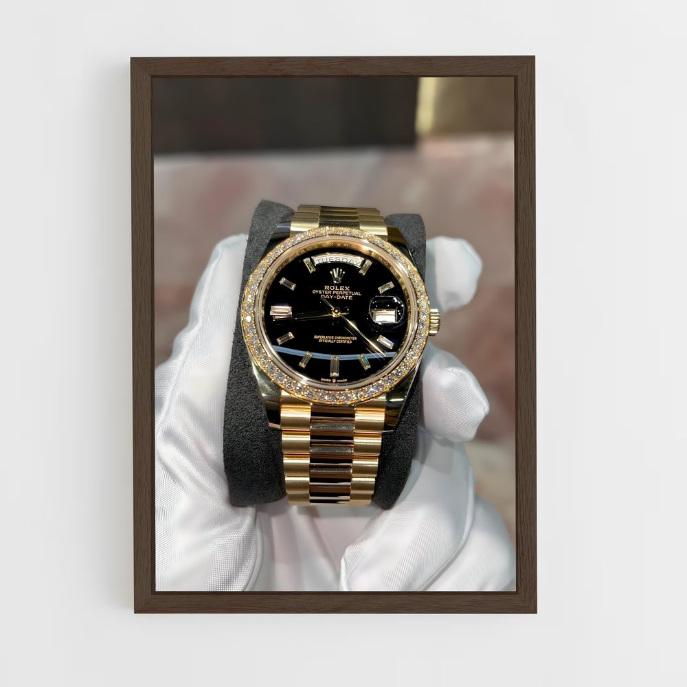 ap-rolex-6 cadre Bois foncé