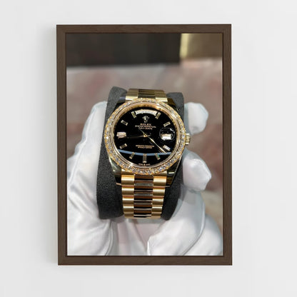 ap-rolex-6 cadre Bois foncé