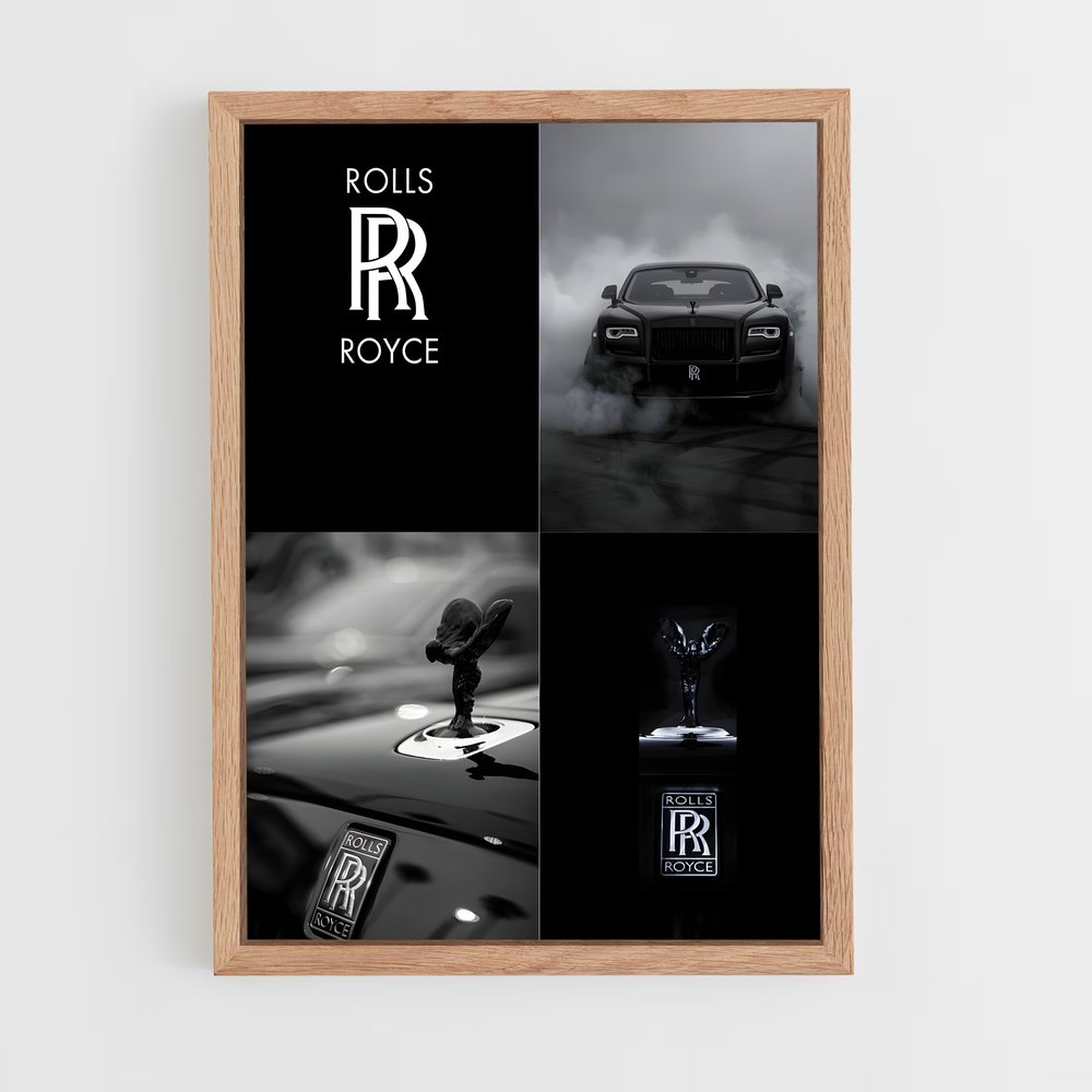 ap-rolls royce-12 cadre Bois clair