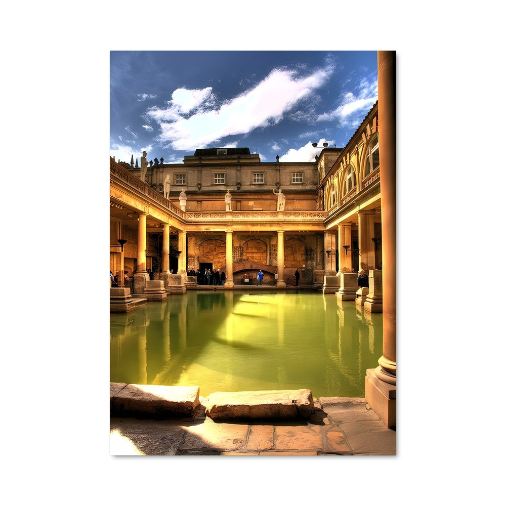 Poster Les Thermes de Bath
