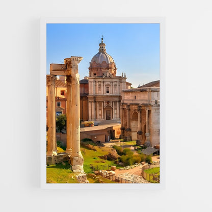 ap-roman forum-1 cadre Blanc