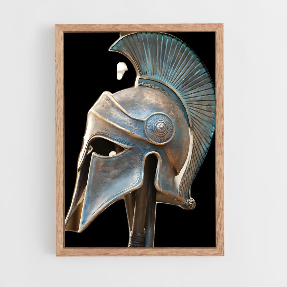 ap-roman helmet-2 cadre Bois clair