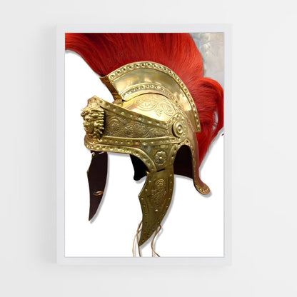 ap-roman helmet-3 cadre Blanc
