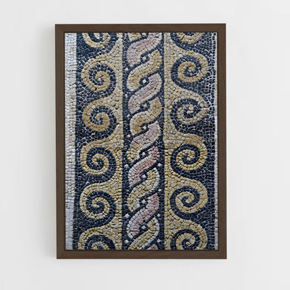 ap-roman patterns-1 cadre Bois foncé