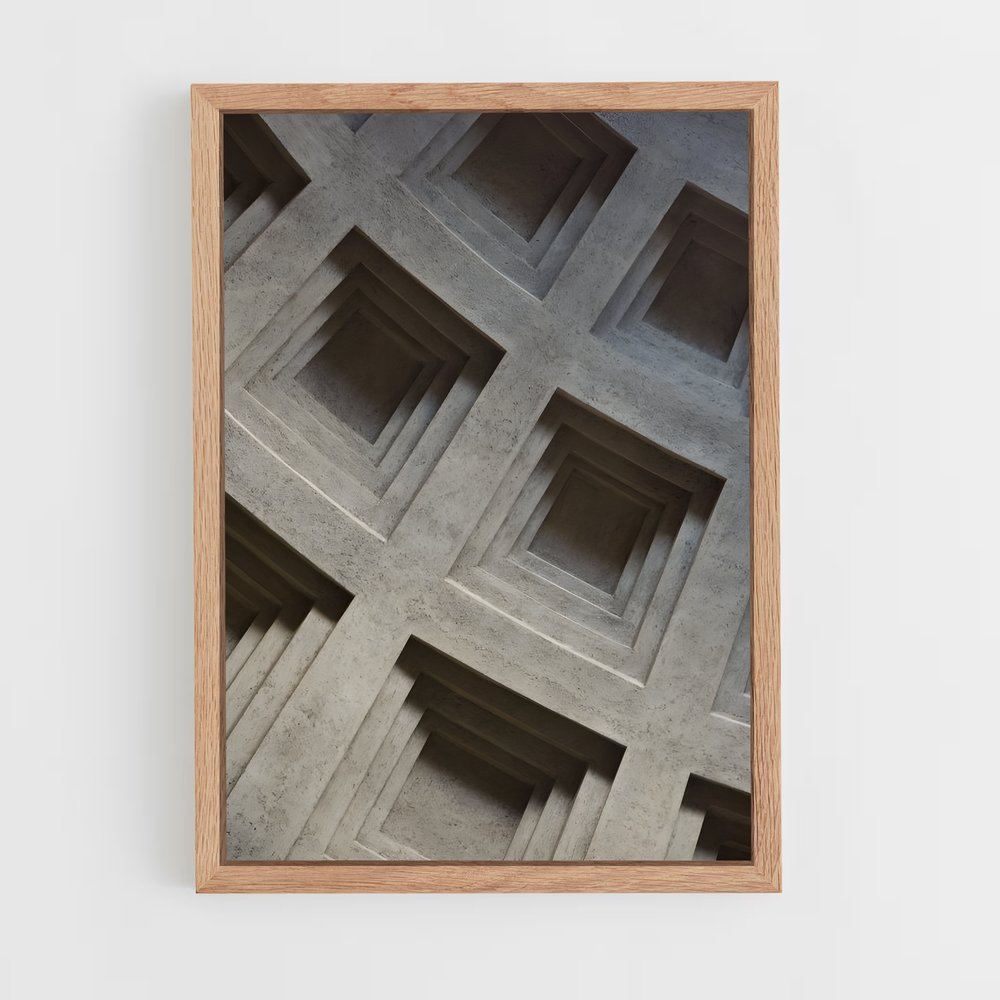 ap-roman patterns-2 cadre Bois clair