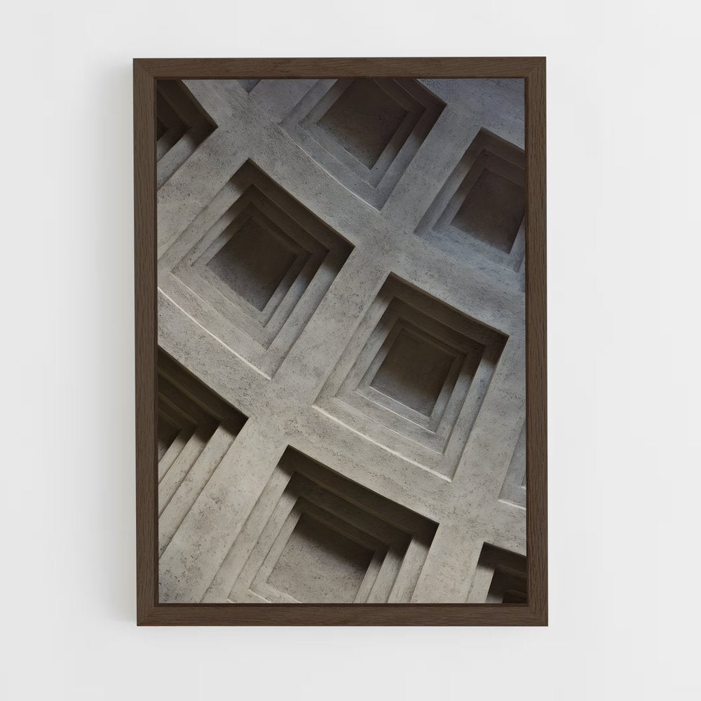 ap-roman patterns-2 cadre Bois foncé