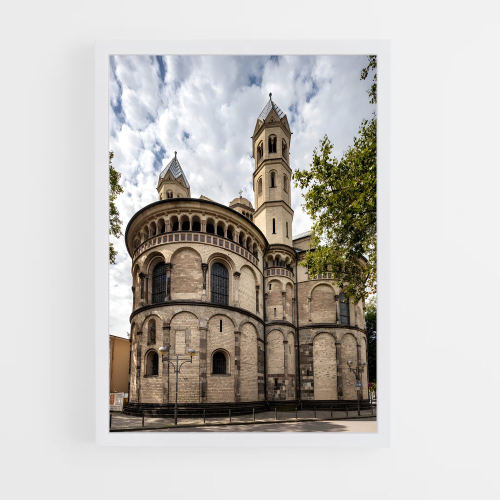 ap-romanesque architecture-2 cadre Blanc