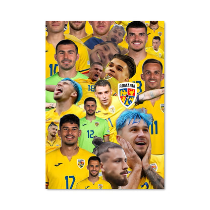 Poster Les Guerriers Rouges