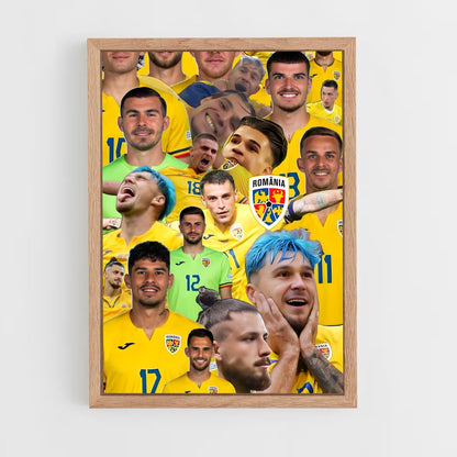 ap-romania national football team-1 cadre Bois clair