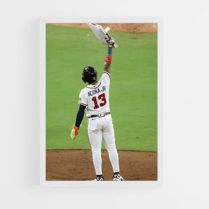 ap-ronald acuna jr-11 cadre Blanc