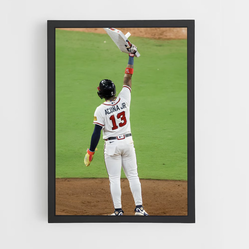 ap-ronald acuna jr-11 cadre Noir