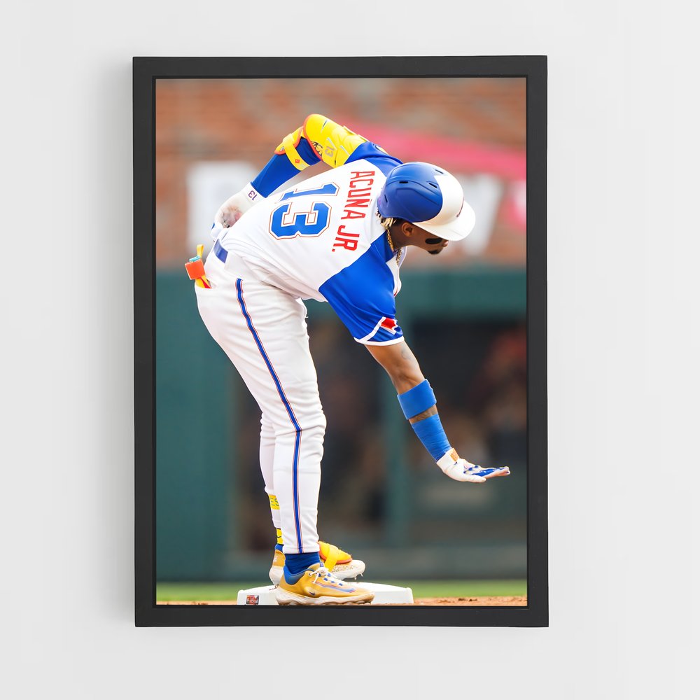 ap-ronald acuna jr-4 cadre Noir