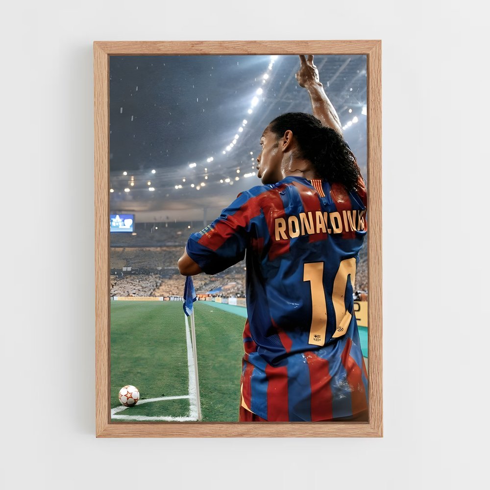 ap-ronaldinho-1 cadre Bois clair