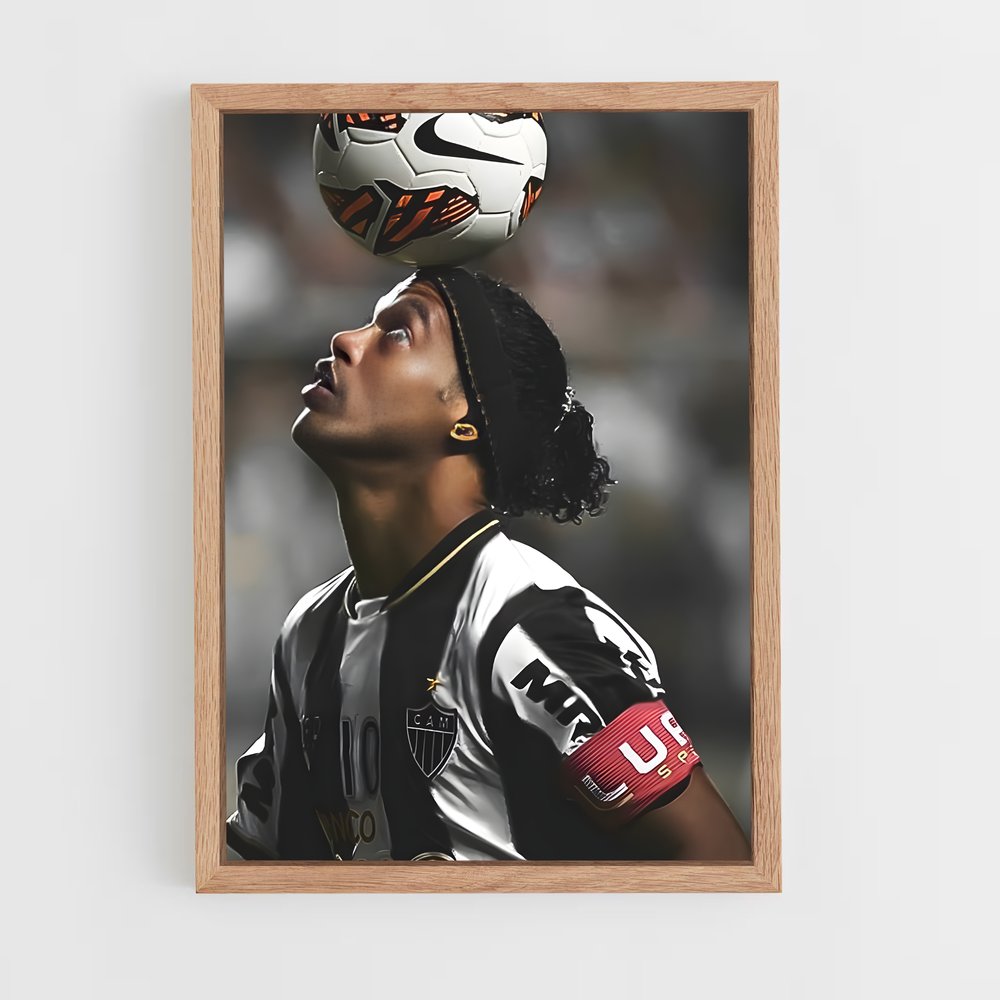 ap-ronaldinho-4 cadre Bois clair