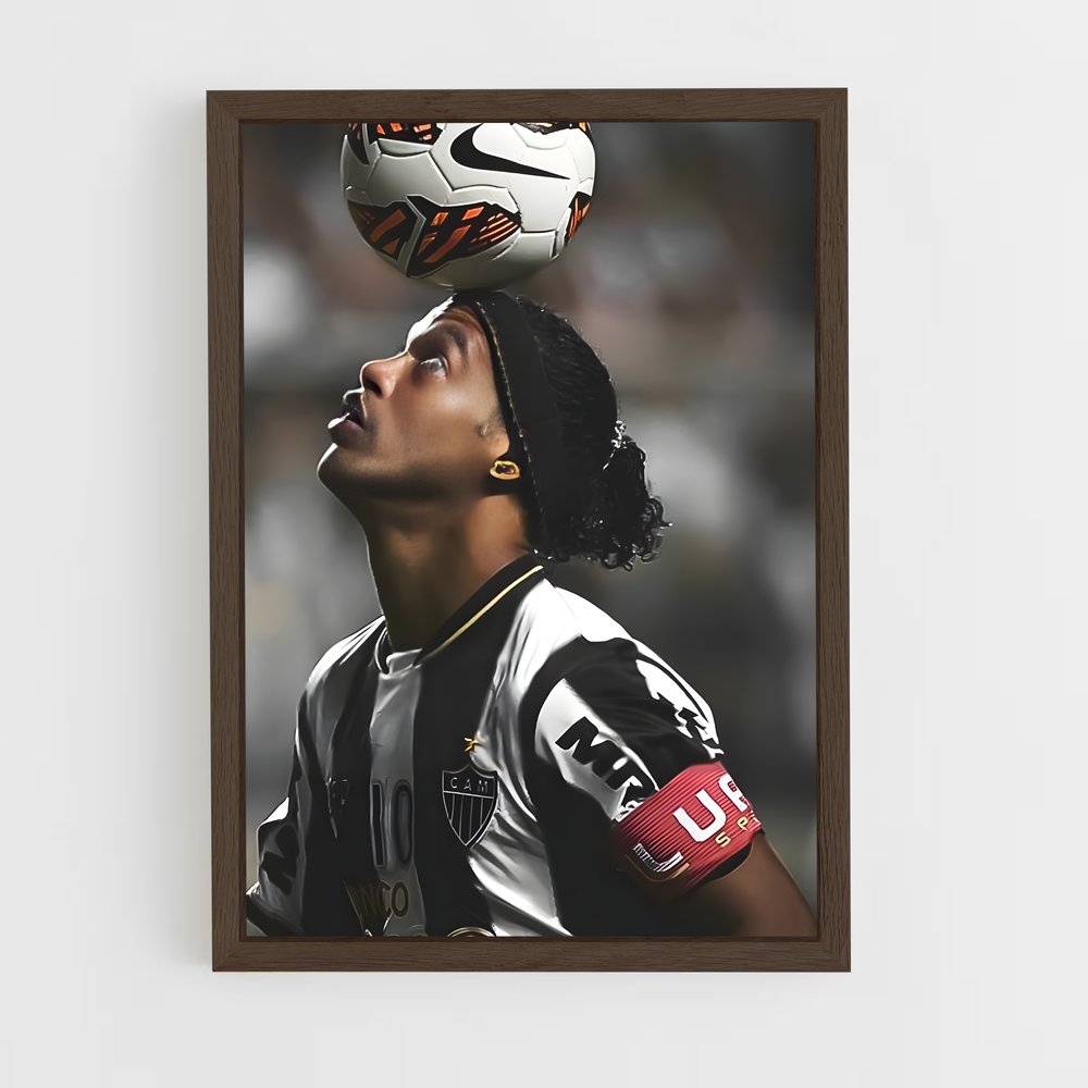 ap-ronaldinho-4 cadre Bois foncé