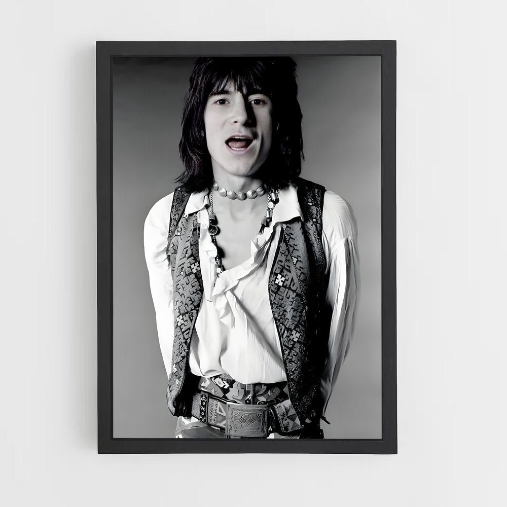ap-ronnie wood-2 cadre Noir