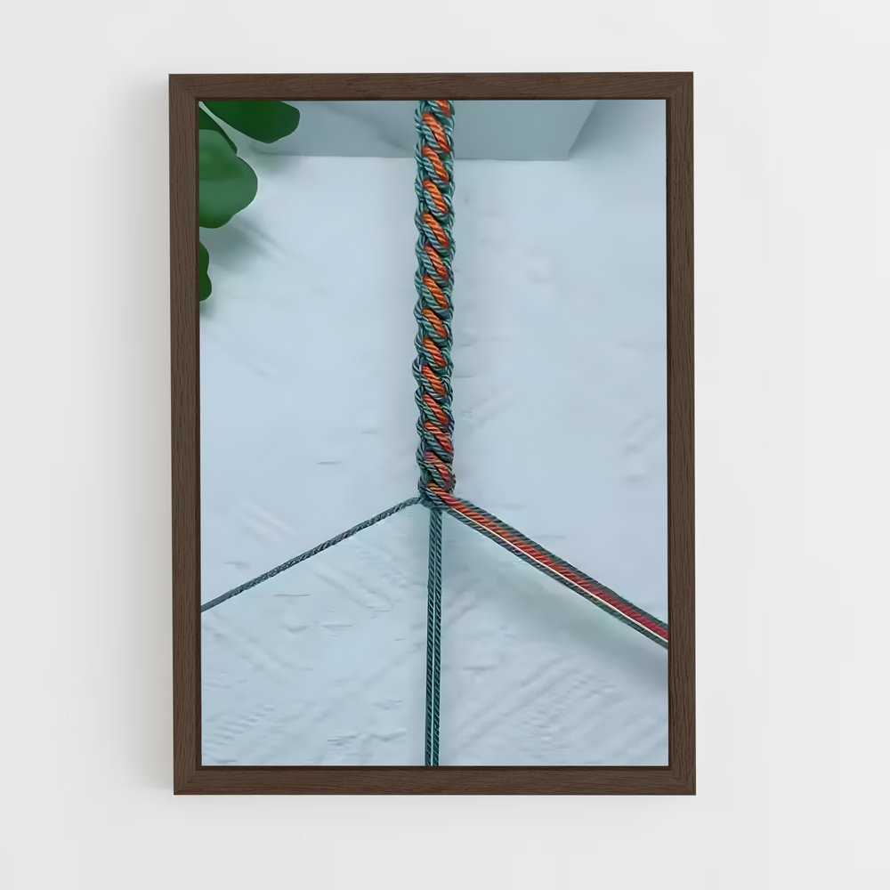 ap-rope patterns-3 cadre Bois foncé