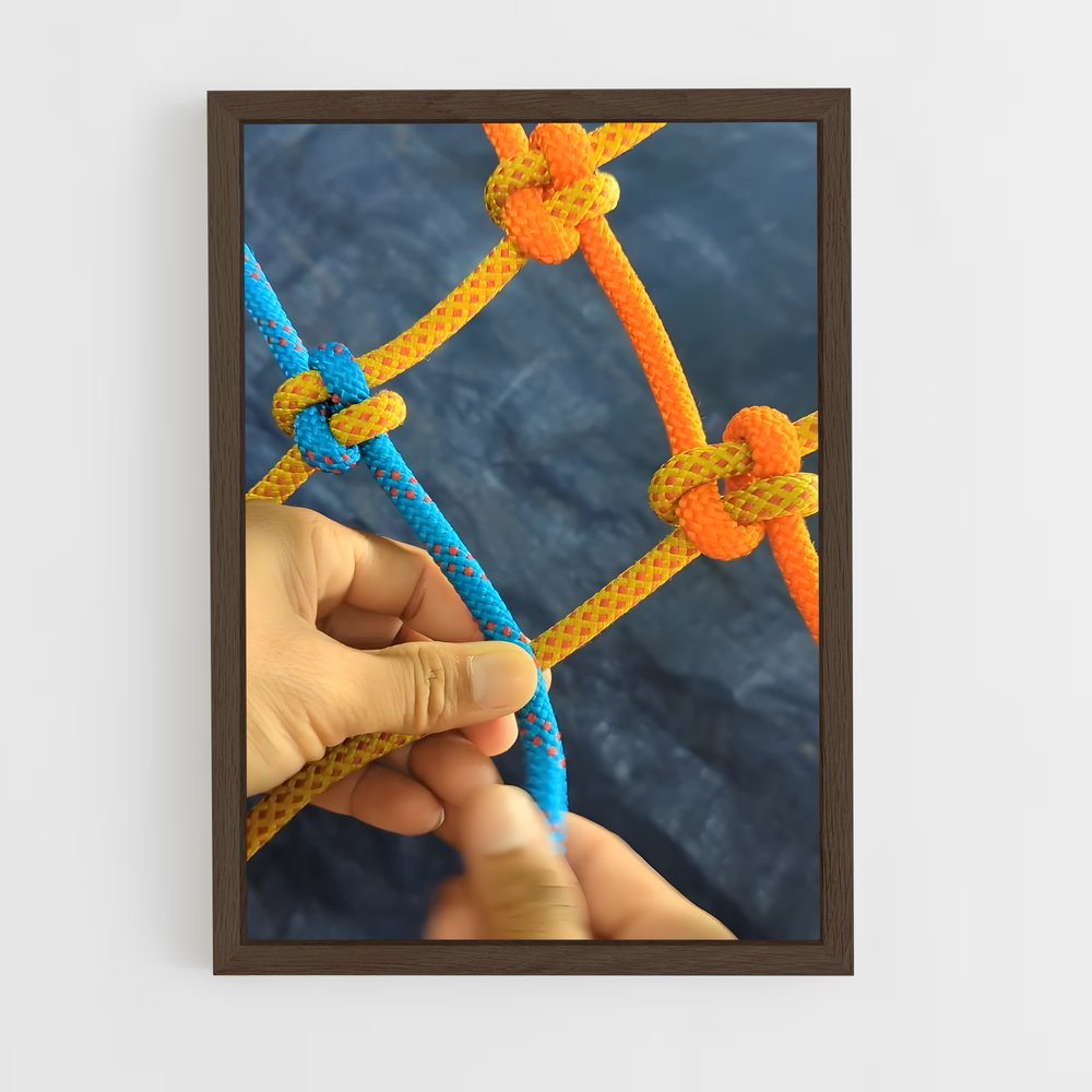 ap-rope patterns-5 cadre Bois foncé