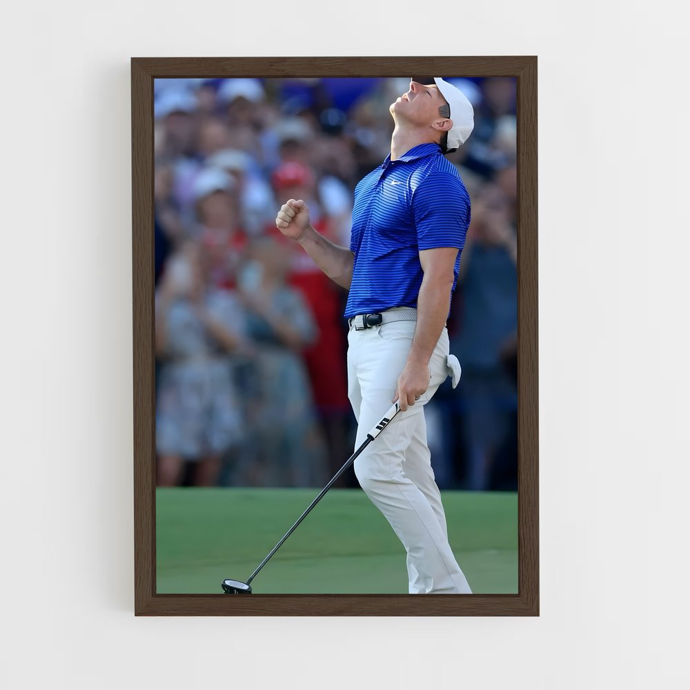 ap-rory mcilroy-1 cadre Bois foncé