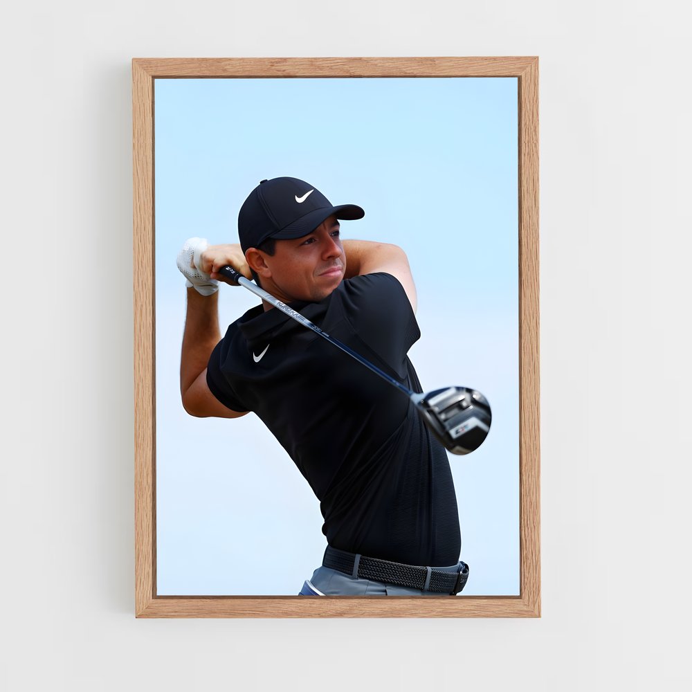 ap-rory mcilroy-2 cadre Bois clair