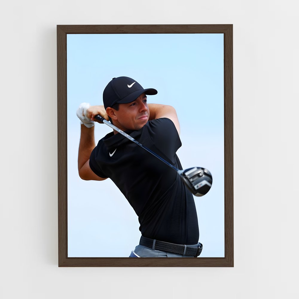ap-rory mcilroy-2 cadre Bois foncé
